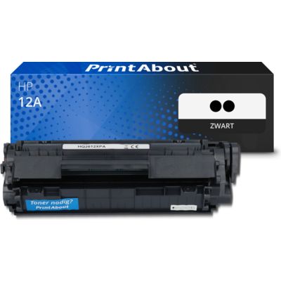 Huismerk HP 12A (Q2612AD) Toner 2x Zwart - Multipack 