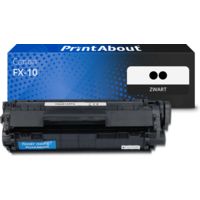 Huismerk Canon FX-10 Toner 2x Zwart - Multipack