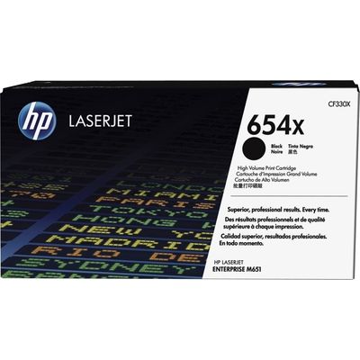 HP 654X (CF330X) - Noir - Toner - Grande capacité
