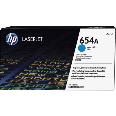 HP 654A (CF331A) - Cyan - Toner