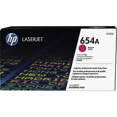 HP 654A (CF333A) Toner Magenta