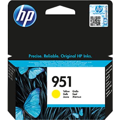 HP 951 (CN052AE) - Jaune - Cartouche d'encre