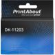 PrintAbout Huismerk vervangt Brother DK-11203 Multipack (17 mm x 87 mm) 5 rollen
