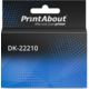 PrintAbout Huismerk vervangt Brother DK-22210 Multipack (29 mm) 5-pack