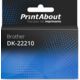 Produit compatible Brother DK-22210 - (29 mm) Paquet de 5 - Multipack