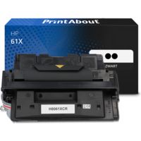 Huismerk HP 61X (C8061XD) Toner 2x Zwart Hoge capaciteit - Multipack