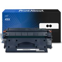 Huismerk HP 49X (Q5949XD) Toner 2x Zwart Multipack Hoge capaciteit - Multipack