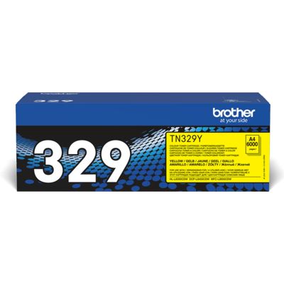 Brother TN-329Y Toner Geel Extra hoge capaciteit