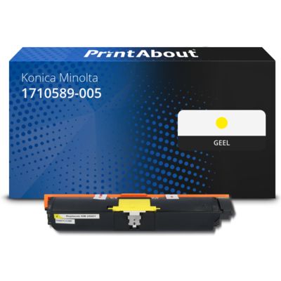 Huismerk Konica Minolta 1710589-005 (A00W132) Toner Geel