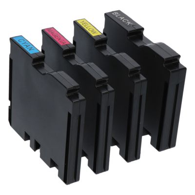 Cartouche compatible Ricoh GC-41K (405761) - 4 couleurs - Multipack