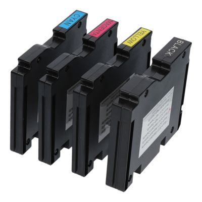 Cartouche compatible Ricoh GC-41K (405761) - 4 couleurs - Multipack