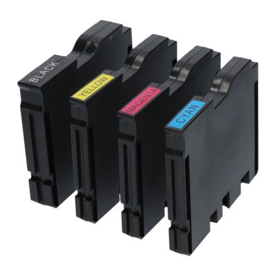 Cartouche compatible Ricoh GC-41K (405761) - 4 couleurs - Multipack