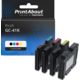 Cartouche compatible Ricoh GC-41K (405761) - 4 couleurs - Multipack