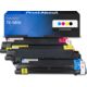 Toner compatible Kyocera TK-580K - 4 couleurs - Multipack
