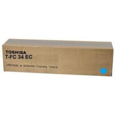 Toshiba T-FC34EC (6A000001524) - Cyan - Toner
