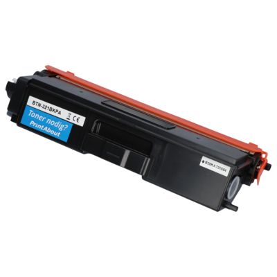 PrintAbout Huismerk vervangt Brother TN-321BK Toner Zwart