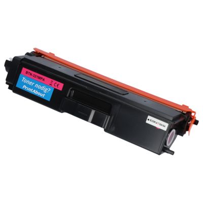 PrintAbout Huismerk vervangt Brother TN-321M Toner Magenta