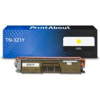PrintAbout Huismerk vervangt Brother TN-321Y Toner Geel