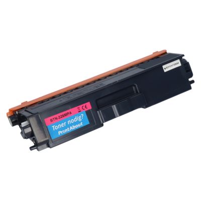 PrintAbout Huismerk vervangt Brother TN-326M Toner Magenta Hoge capaciteit