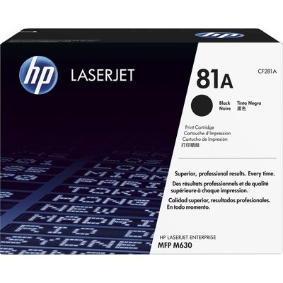 HP 81A (CF281A) - Noir - Toner