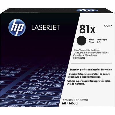 HP 81X (CF281X) Toner Zwart Hoge capaciteit