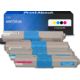 Toner compatible OKI 44973536 - 4 couleurs - Multipack