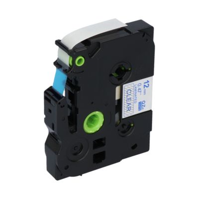 PrintAbout Huismerk vervangt Brother TZe-133 Tape Blauw op transparant (12 mm)