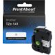 Huismerk Brother TZe-141 Tape Zwart op transparant (18 mm)