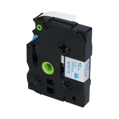 PrintAbout Huismerk vervangt Brother TZe-233 Tape Blauw op wit (12 mm)