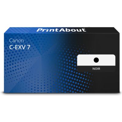 Toner compatible Canon C-EXV 7 - Noir