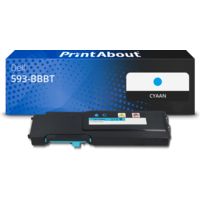 Huismerk Dell 593-BBBT (488NH) Toner Cyaan