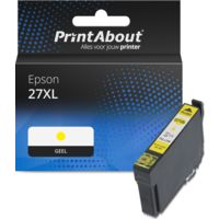 Huismerk Epson 27XL (C13T27144012) Inktcartridge Geel Hoge capaciteit