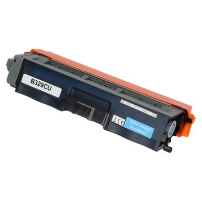 PrintAbout Huismerk vervangt Brother TN-329C Toner Cyaan Extra hoge capaciteit
