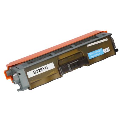 PrintAbout Huismerk vervangt Brother TN-329Y Toner Geel Extra hoge capaciteit