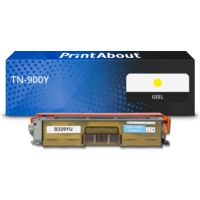 PrintAbout Huismerk vervangt Brother TN-900Y Toner Geel