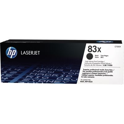 HP 83X (CF283X) Toner Zwart Hoge capaciteit