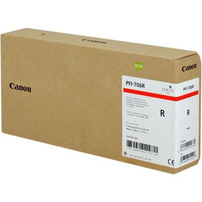 Canon PFI-706R - Rouge - Cartouche d'encre