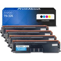 Huismerk Brother TN-326 Toner 4-kleuren Multipack Hoge capaciteit