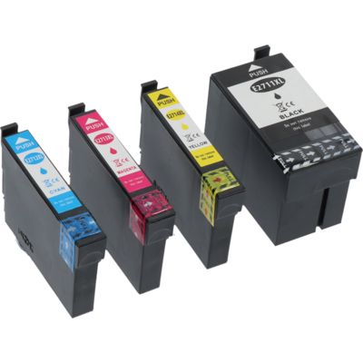 Huismerk Epson 27XL (T2711/12/13/144010) Inktcartridge 4-kleuren Multipack Hoge capaciteit - 1131322