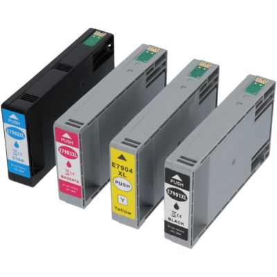 Huismerk Epson 79XL (T79014010) Inktcartridge 4-kleuren Multipack Hoge capaciteit
