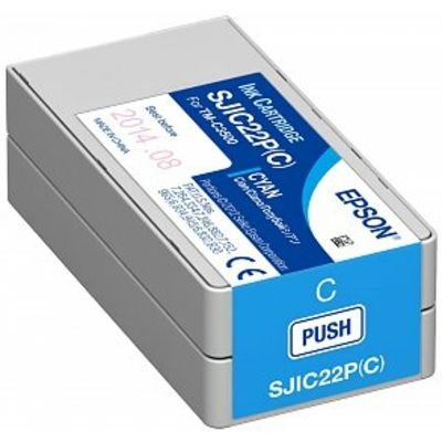 Epson C33S020602 (SJIC22P) Inktcartridge Cyaan