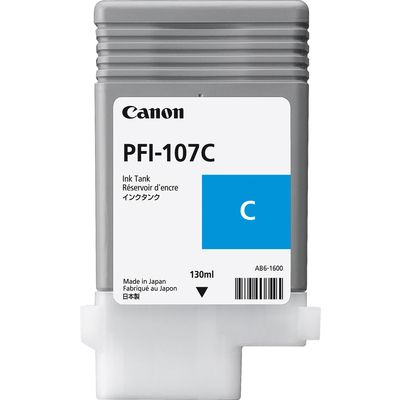 Canon PFI-107C Inktcartridge Cyaan