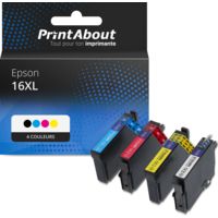 Cartouche compatible Epson 16XL (T1631) - 4 couleurs - Multipack