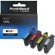 Cartouche compatible Epson 16XL (T1631) - 4 couleurs - Multipack