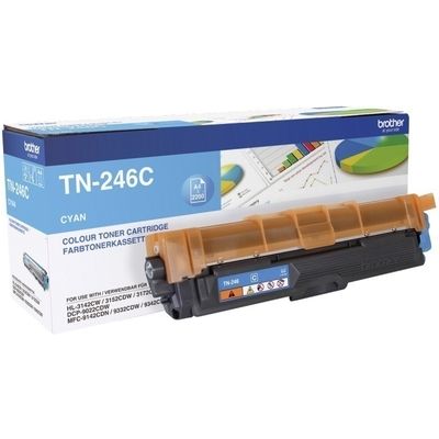 Brother TN-246C Toner Cyaan Hoge capaciteit