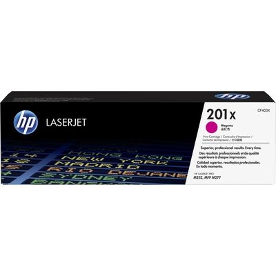 HP 201X (CF403X) Toner Magenta Hoge capaciteit