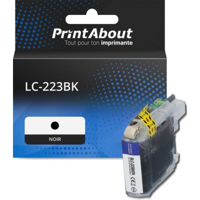 Cartouche compatible Brother LC-223BK - Noir