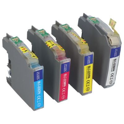 PrintAbout Huismerk vervangt Brother LC-223VALBP Inktcartridge 4-kleuren Multipack
