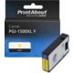 Huismerk Canon PGI-1500XL Y Inktcartridge Geel Hoge capaciteit