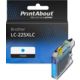 Huismerk Brother LC-225XLC Inktcartridge Cyaan Hoge capaciteit